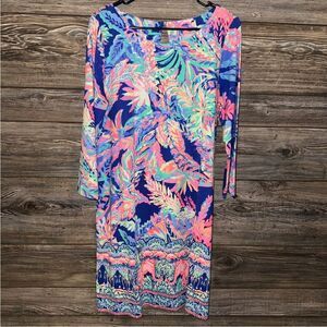 LAST CHANCE Lilly Pulitzer Bay Dress Sunset Safari Size XL